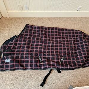 Used Horse Smartpak Horseware Ireland Rhino Heavy Stable Blanket. 75”